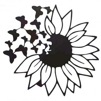 Fleurs de Métal Noir
