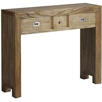 Estantería Merapi 100x30x80 cm de Madera Marrón