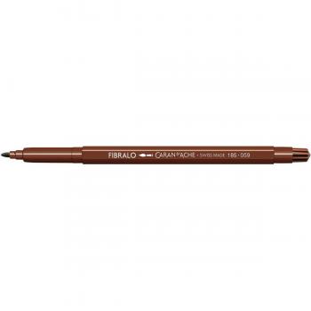 CARAN D'ACHE Fasermaler Fibralo 185.059 Braun