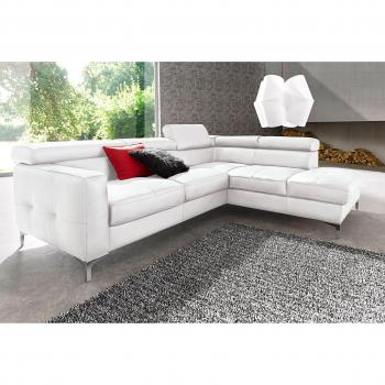 COTTA Sammy Ecksofa mit tiefen Sitzflächen