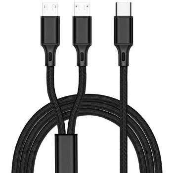Splitters USB‑C vers Micro‑USB 1 à 2 (sans marque) 50 cm