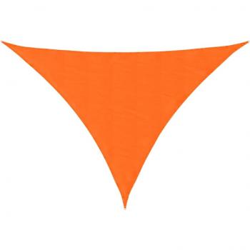 VidaXL Sunshield Orange 4x5x6.4m Triangular Oxford