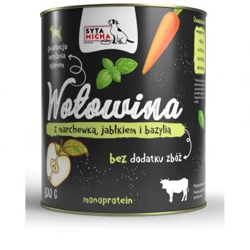Syta Micha Delicia Canina: Carne de Res, Zanahoria, Manzana y Albahaca