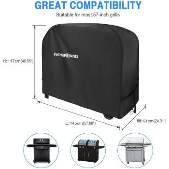 Weber Heavy Duty Grill Cover for 57 Inch BBQ