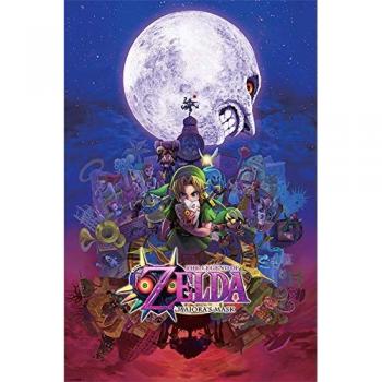 PYRAMID Zelda Poster: Majora's Maske