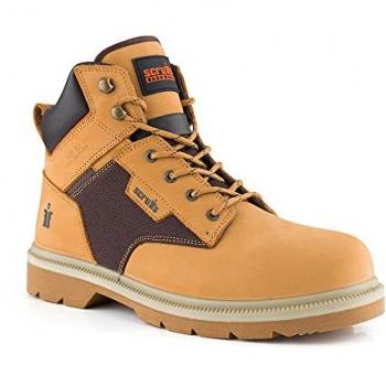 Scruffs – Botas Twister 6 Marrón Claro (Talla 42)