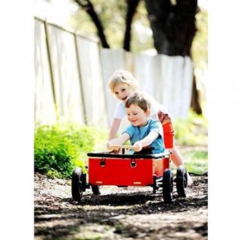 Wishbone 6000 Carrozzina Rosso 3‑in‑1