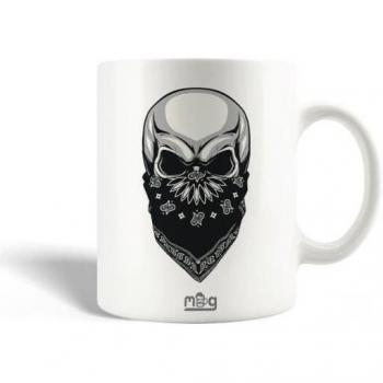 Mug Noir Masque de Mort