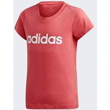 T-shirt adidas Fille Rose Réel S18/Blanc FR : M