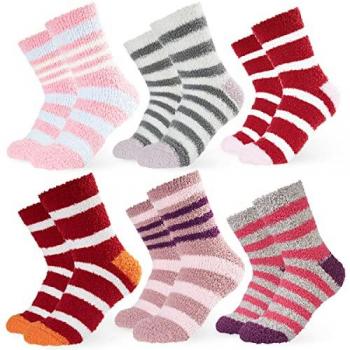 Cozy Step City Comfort Women’s Fluffy Winter Socks