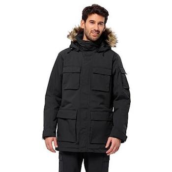 Parka Jack Wolfskin Glacier Canyon Nero