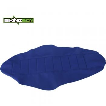 BIKINGBOY Blau Rippensitzbezug für YAMAHA YZF250 YZF450 YZ250F YZF450F