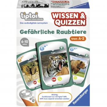 Tiptoi Spiel Wissen & Quizzen: Gefährliche Raubtiere
