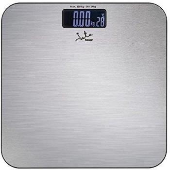 Pèse-personne mural Jata 496N capacité 150 kg acier inoxydable éclairage LCD