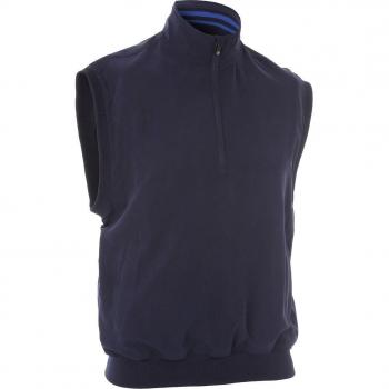 Proquip WaterWind Golf Vest – Men's Navy Half-Zip Top