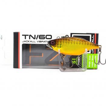 Jackall TN 60 Esche Vibranti Silenziose Double Clutch Oro Nera