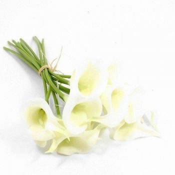 34 cm Ivory Calla Lily Decorative Plant – Hangqiao Style