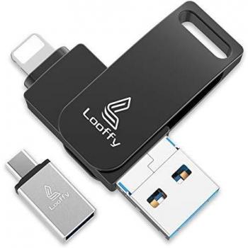 Looffy 32GB Pendrive 4 in 1 iPhone iPad Tablet