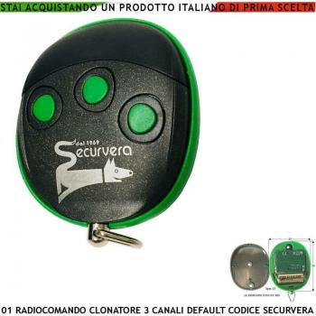 Duplicatore 433,92 MHz Securvera 66Bit