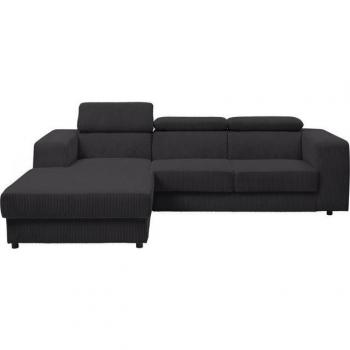 Ecksofa Cherry, WERK2, modernes Design mit Schlaffunktion