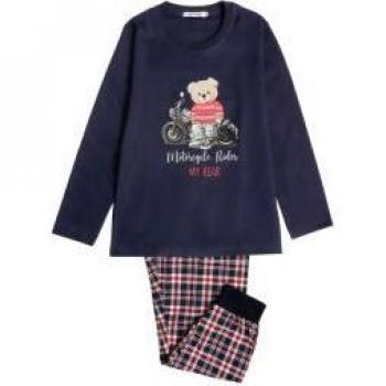 Pyjama enfant bleu Admas Bear 8 ans