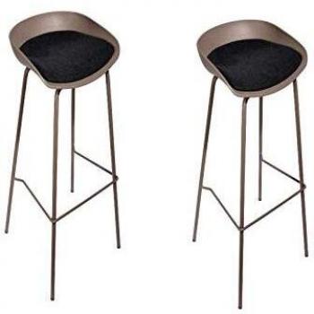 Hella Lot de 2 tabourets de bar