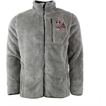 Peak Mountain Coral Sherpafleecejack in stijl van Cavian