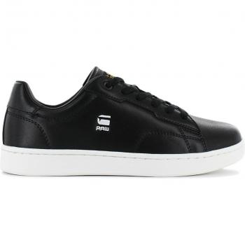 G-STAR RAW Cadet Damen Sneakers aus Leder in Schwarz