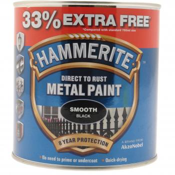 750ML 33% HAMMERITE SMOOTH BLACK