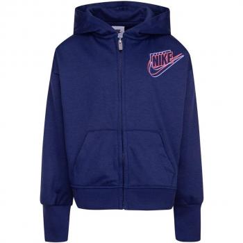 Sudadera Nike Recycled FZ Azul Juvenil para Niña