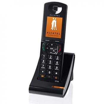 Alcatel IP20 Extension du combiné sans fil DECT (conférence) à trois capacité d'appel SIP, SIP v2