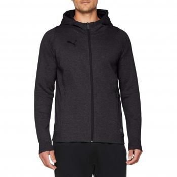 Final Casuals Kapuzentrage für Männer von PUMA – Dunkelgrau (Heather) M