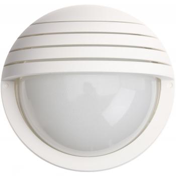 Prisma 300484 Wandleuchte IP44 A 1 x 60W E27, weiß