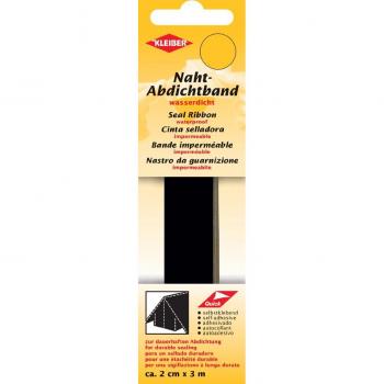 KLEIBER Bande étanche autocollante 20 mm x 3 m Noir
