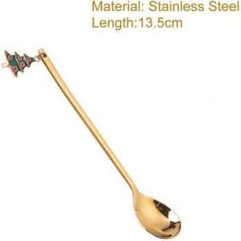 FRIGG Golden Santa Spoon Festive Home Decoration