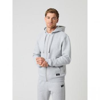 Centre Grey Zip-Up Sweatshirt