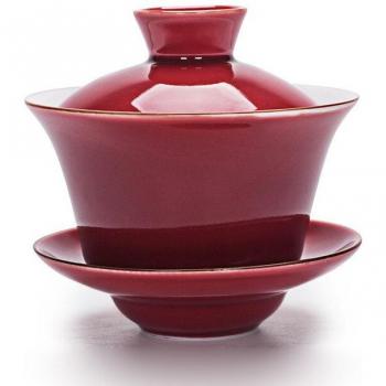 Porcelain Gaiwan Tea Set with Saucer