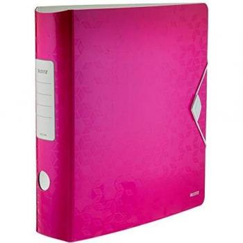 Leitz Lever Arch File, Metallic pink