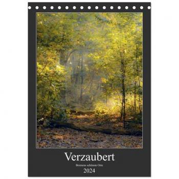 Verzaubert. Bremens schönste Orte (Tischkalender 2024 DIN A5 hoch) CALVENDO Monatskalender