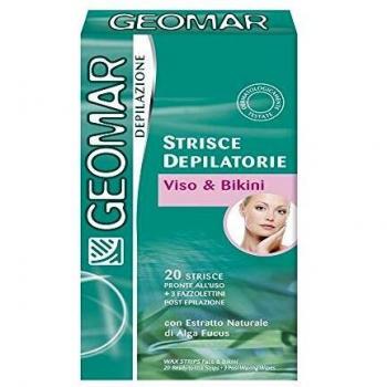 Strisce depilatorie a freddo Geomar 20 strisce + 3 salviette