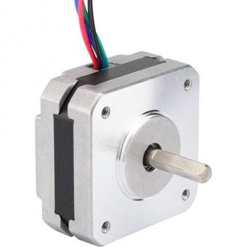Nema 17 4-Lead Stepper Motor 20mm 1A 13Ncm (18.4 Oz.In)