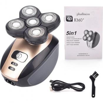 Men's 5-in-1 Electric Shaver and Trimmer