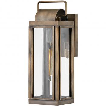 Elstead Hinkley Sag Harbor Outdoor Wall Lantern Painted Burnished Bronze, IP44