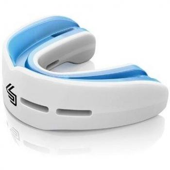 Shock Doctor Nano Double-Fight Mundschutz & Zahnschutz – Weiß, S‑Größe 6720