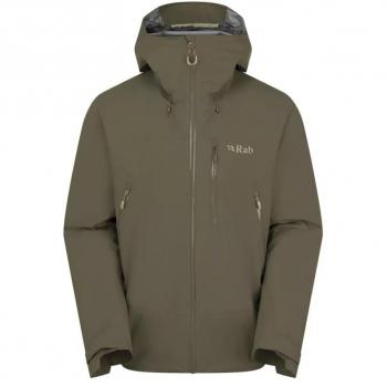 Rab Men’s Army Downpour Mountain Coat – Size S