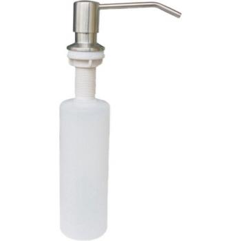 Botella dispensadora de jabón de acero cepillado