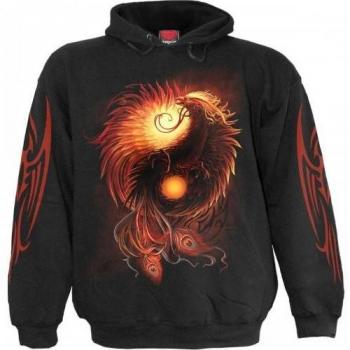 Felpa con Cappuccio Phoenix Arisen M – Colore Nera Spiral Direct