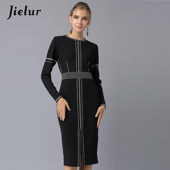 Robe Chic OL Jielur pour Femmes