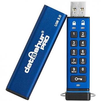IStorage datAshur PRO 256-bit 64GB USB 3.0 secure encrypted flash drive