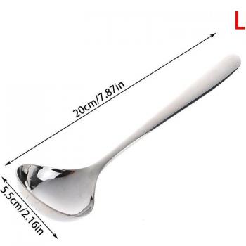 InoxPro Cuillère à Soupe Epaissie 17,5 cm